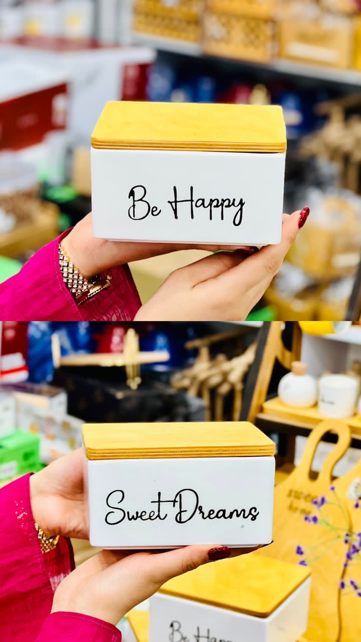 بانکه کوکی سرامیکی درب چوب کیفیت عالی